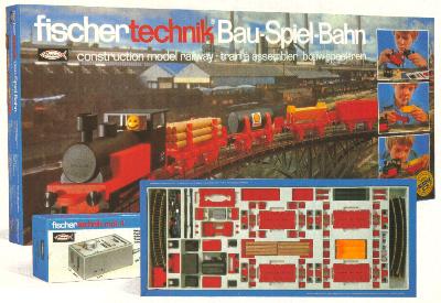 Fischertechnik Lokomotive Dampflok 30111 Bau-Spiel-Bahn 