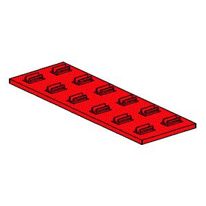 V-Bauplatte·30x90, rot (gebraucht)