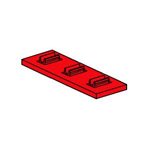 V-Bauplatte·15x45, rot (gebraucht)