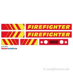 Aufkleber Firefighter 2022