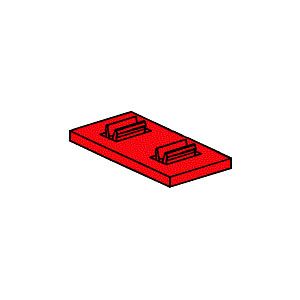 V-Bauplatte·15x30, rot (gebraucht)