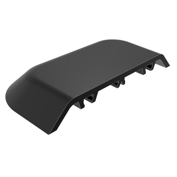 Dachhälfte, schwarz